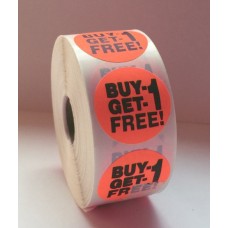 BOGO - 1.5" Red Label Roll