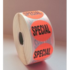 Special! - 1.5" Red Label Roll