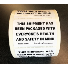 2" x 3" Health & Safety Label